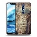 Дизайнерский силиконовый чехол для Nokia 5.1 Plus Слоны