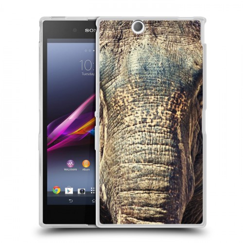 Дизайнерский пластиковый чехол для Sony Xperia Z Ultra  Слоны