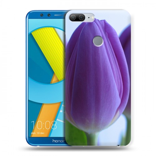 Дизайнерский пластиковый чехол для Huawei Honor 9 Lite Тюльпаны
