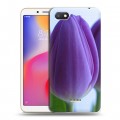 Дизайнерский пластиковый чехол для Xiaomi RedMi 6A Тюльпаны