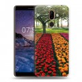 Дизайнерский пластиковый чехол для Nokia 7 Plus Тюльпаны