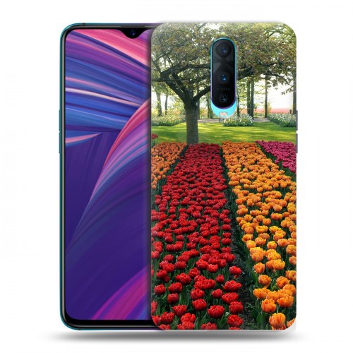 Дизайнерский пластиковый чехол для OPPO RX17 Pro Тюльпаны