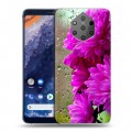 Дизайнерский силиконовый чехол для Nokia 9 PureView Хризантемы