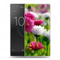 Дизайнерский пластиковый чехол для Sony Xperia L1 Хризантемы