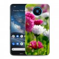 Дизайнерский силиконовый чехол для Nokia 8.3 Хризантемы