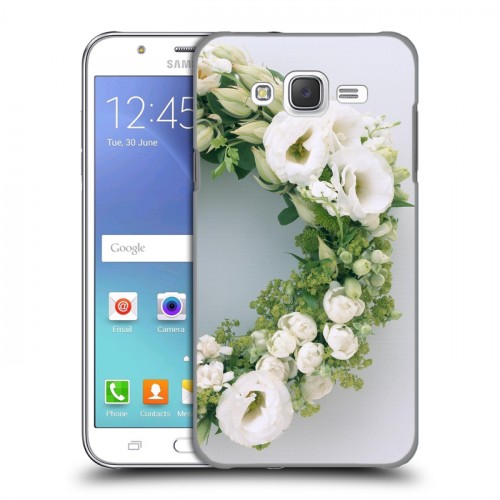 Дизайнерский пластиковый чехол для Samsung Galaxy J5 Хризантемы