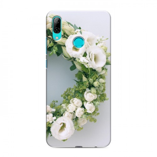 Дизайнерский пластиковый чехол для Huawei P Smart (2019) Хризантемы