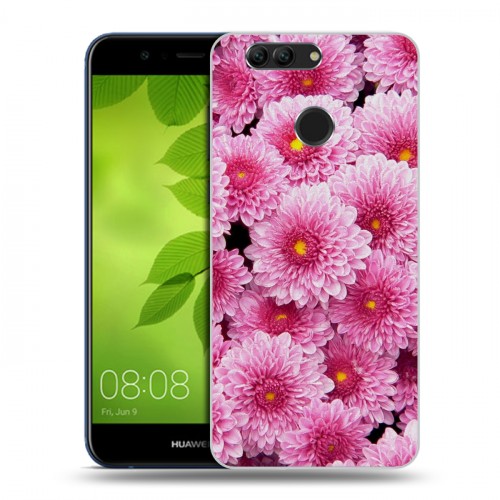 Дизайнерский пластиковый чехол для Huawei Nova 2 Plus Хризантемы