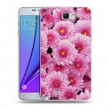 Дизайнерский пластиковый чехол для Samsung Galaxy Note 2 Хризантемы