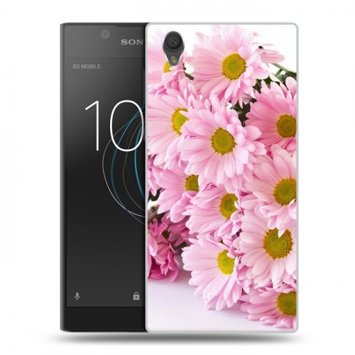 Дизайнерский пластиковый чехол для Sony Xperia L1 Хризантемы