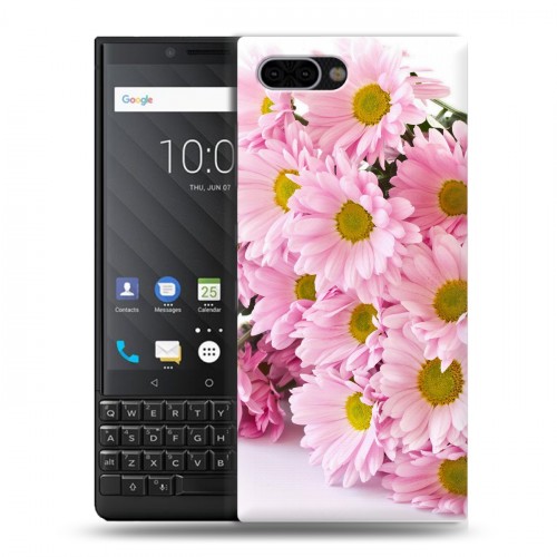 Дизайнерский пластиковый чехол для BlackBerry KEY2 Хризантемы