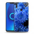 Дизайнерский силиконовый чехол для Alcatel 5V Хризантемы