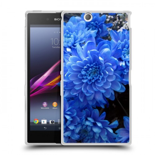 Дизайнерский пластиковый чехол для Sony Xperia Z Ultra  Хризантемы