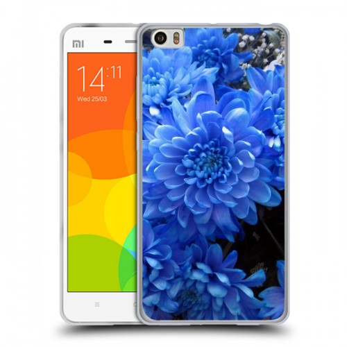 Дизайнерский силиконовый чехол для Xiaomi Mi Note Хризантемы