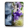 Дизайнерский пластиковый чехол для Nokia 6.1 Plus Хризантемы