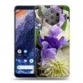 Дизайнерский силиконовый чехол для Nokia 9 PureView Хризантемы