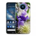 Дизайнерский силиконовый чехол для Nokia 8.3 Хризантемы