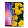 Дизайнерский силиконовый с усиленными углами чехол для Xiaomi Mi9 Хризантемы