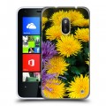 Дизайнерский пластиковый чехол для Nokia Lumia 620 Хризантемы