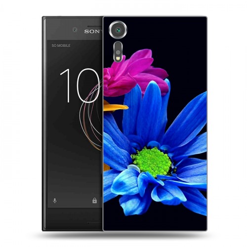 Дизайнерский пластиковый чехол для Sony Xperia XZs Хризантемы