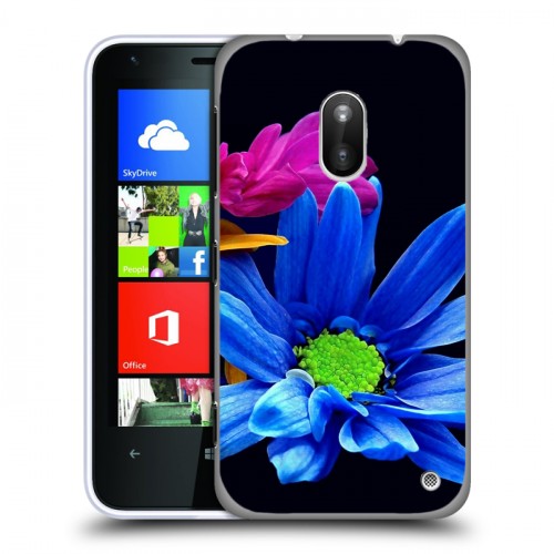 Дизайнерский пластиковый чехол для Nokia Lumia 620 Хризантемы