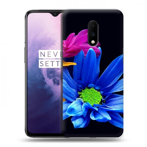 Дизайнерский пластиковый чехол для OnePlus 7 Хризантемы