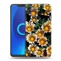 Дизайнерский силиконовый чехол для Alcatel 5V Хризантемы