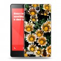 Дизайнерский силиконовый чехол для Xiaomi RedMi Note Хризантемы