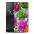 Дизайнерский пластиковый чехол для Sony Xperia L1 Хризантемы