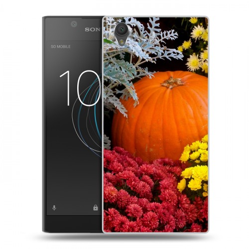 Дизайнерский пластиковый чехол для Sony Xperia L1 Хризантемы