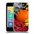 Дизайнерский пластиковый чехол для Nokia Lumia 530 Хризантемы