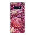 Дизайнерский силиконовый чехол для Samsung Galaxy S10e Хризантемы