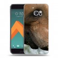 Дизайнерский пластиковый чехол для HTC 10 Слоны