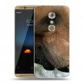 Дизайнерский пластиковый чехол для ZTE Axon 7 Слоны