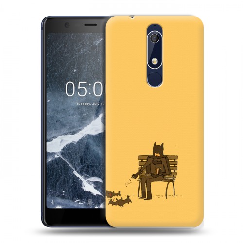 Дизайнерский пластиковый чехол для Nokia 5.1