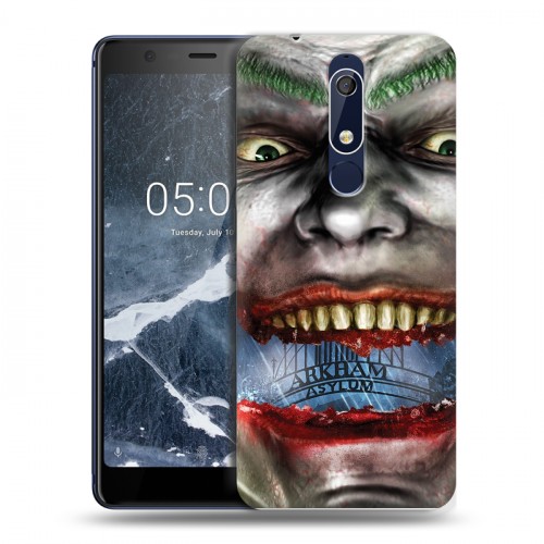 Дизайнерский пластиковый чехол для Nokia 5.1 Бетмэн