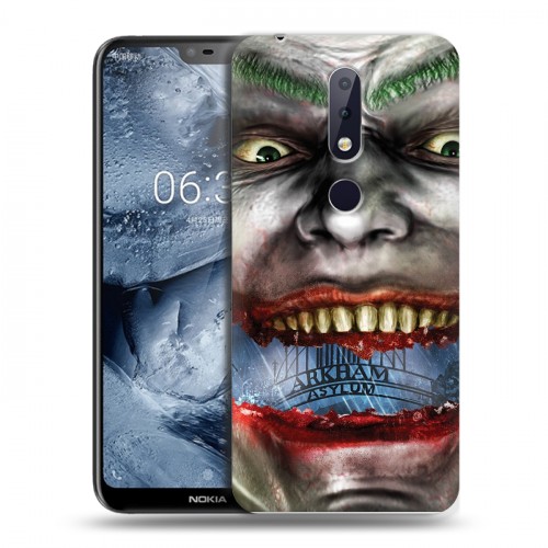 Дизайнерский пластиковый чехол для Nokia 6.1 Plus Бетмэн