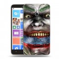 Дизайнерский пластиковый чехол для Nokia Lumia 1320 Бетмэн