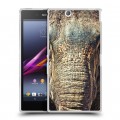 Дизайнерский пластиковый чехол для Sony Xperia Z Ultra  Слоны