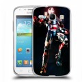 Дизайнерский пластиковый чехол для Samsung Galaxy Core Железный человек