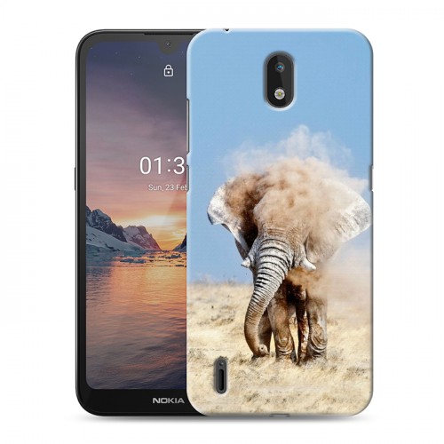 Дизайнерский силиконовый чехол для Nokia 1.3 Слоны