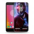 Дизайнерский пластиковый чехол для Lenovo K6 Стражи галактики