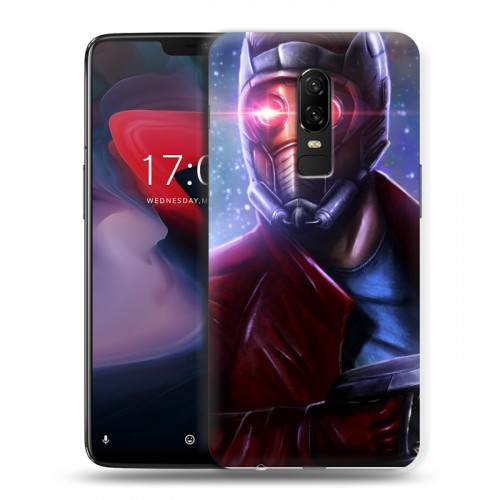 Дизайнерский пластиковый чехол для OnePlus 6 Стражи галактики