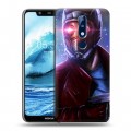 Дизайнерский силиконовый чехол для Nokia 5.1 Plus Стражи галактики