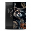 Дизайнерский пластиковый чехол для Sony Xperia XZs Стражи галактики