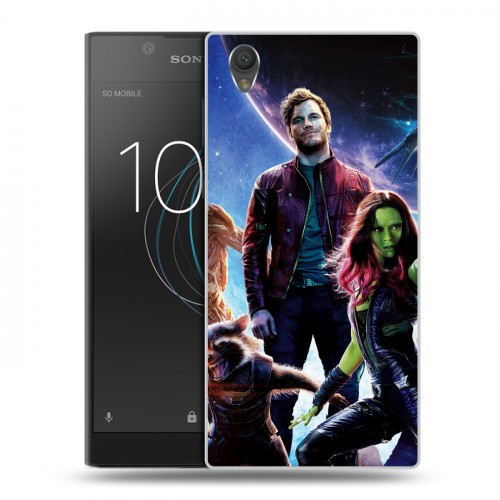 Дизайнерский пластиковый чехол для Sony Xperia L1 Стражи галактики