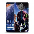 Дизайнерский силиконовый чехол для Nokia 9 PureView Стражи галактики