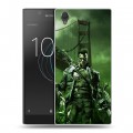 Дизайнерский пластиковый чехол для Sony Xperia L1 Терминатор