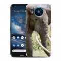 Дизайнерский силиконовый чехол для Nokia 8.3 Слоны