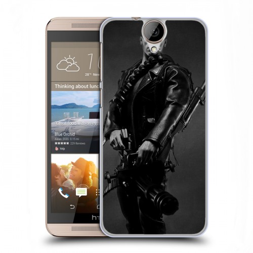 Дизайнерский пластиковый чехол для HTC One E9+ Терминатор